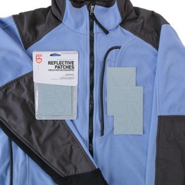 Gear Aid unisex adult Pre-cut Reflective patches, Reflective, various Size Patches