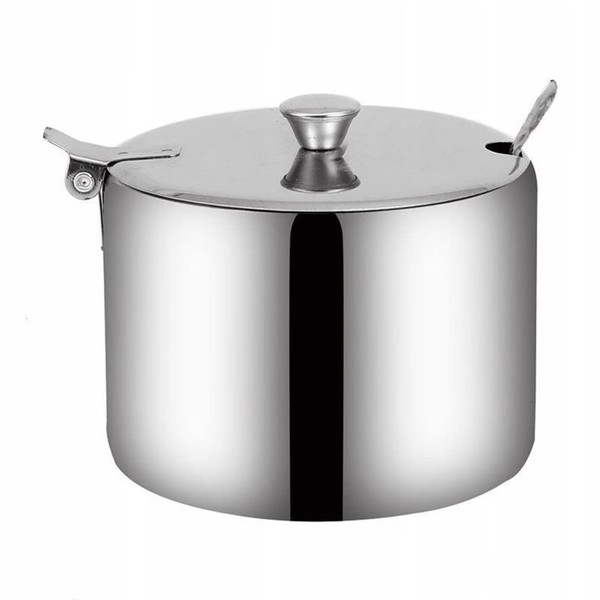 Teensery 1 Pack Stainless Steel Condiment Container with Lid Empty