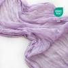 Sioloc 1 Pack Lavender Cheesecloth Table Runner,10ft Blue Table Runner,Boho