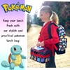 Pokémon Kids School Thermal Insulated Double Decker Lunch Bag Multi