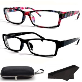 Nearsighted Shortsighted Myopia Distance Glasses For Men Women 1.0 1.5 2.0 2.5 3.0 4.0 (Get 2 Pack) (Get 2 Pack., 1.50)