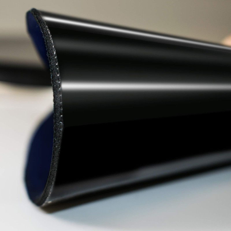 TRIXES Komfort Mauspad mit Handgelenkauflage - Blaue Mausmatte für Computer,
