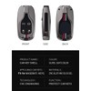 ontto Key Fob Cove Compatible with Maserati Quattroporte Ghibli 2013-up