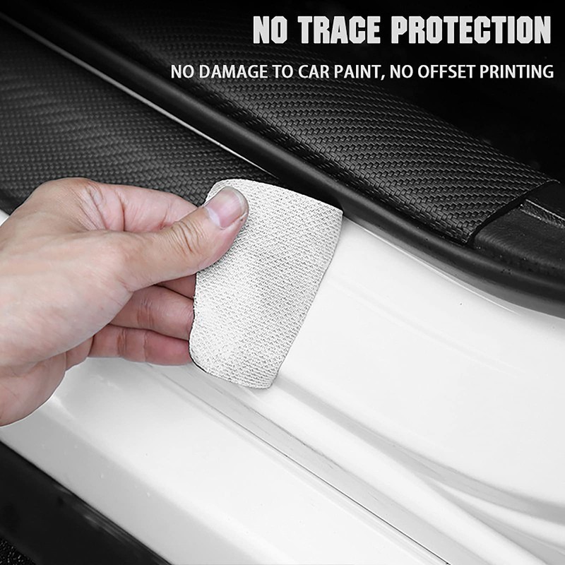 4pcs for AT4 Car Door Sill Protector, Front/Rear Sill Plate