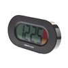 Black Digital Dual Twin Talking Alarm Clock