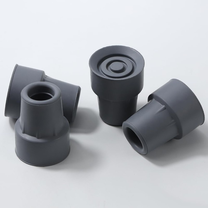 4本足 杖先ゴム 杖 つえ ステッキ 介護 安定 替えゴム 滑り止めゴム (19mm,