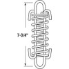 Prime-Line SP 9649 Porch Spring, Spring Steel Construction, Nickel-Plated Finish,