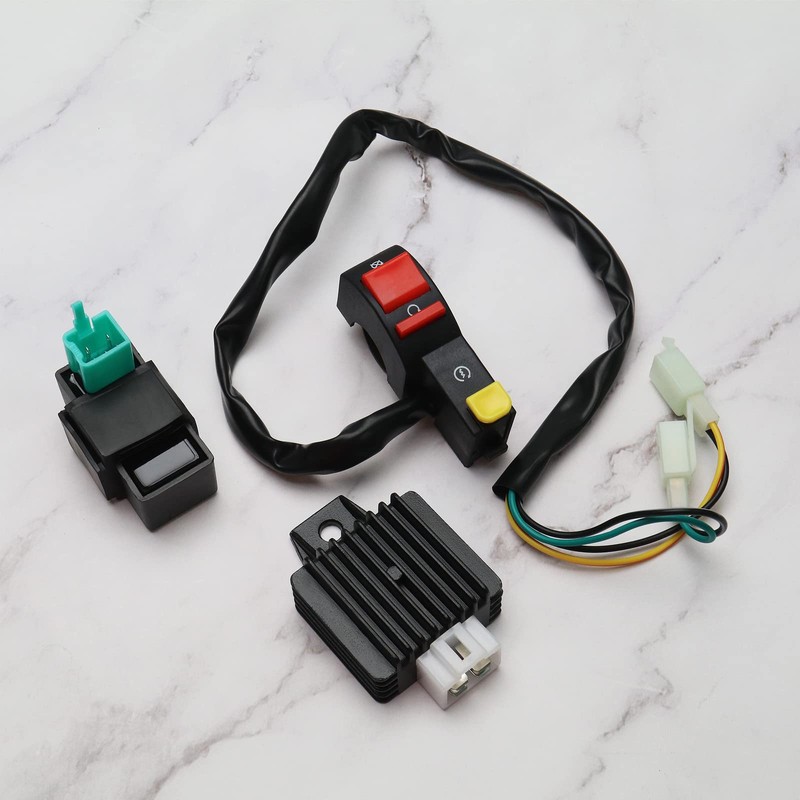 Create idea Engine Start Wiring Harness Assembly Kit for 50cc