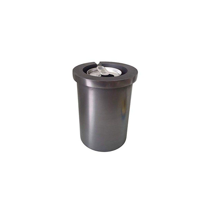 LLF Graphite Crucible Metal Melting Gold Silver Scrap Casting Ingot