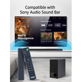 RMT-AH500U Replacement Remote Control fit for Sony Soundbar HT-S350 HT-SD35 SA-WS350 SA-S350 SA-WSD35 SA-SD35