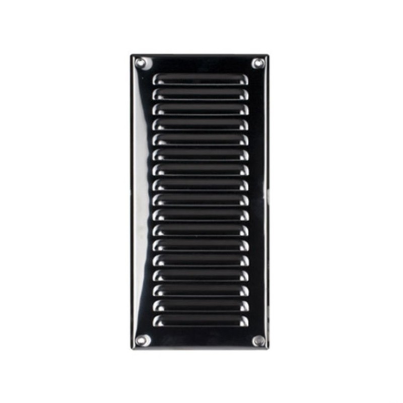 METAL Air Vent Grille Cover 165x240 (6.5x9.5") WHITE Ventilation Grill
