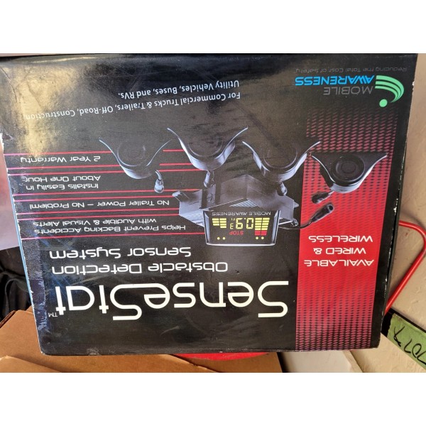 SENSESTAT NEW SENSESTAT WIRELESS OBSTACLE PARKING REAR DETECTION SYSTEM SENSOR