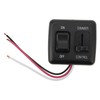 12 Volt DC Dimmer Switch, Black Toggle Dimmer Switch 9V