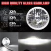 CHUSYYRAY Pair 7 inch Round LED Headlights HILo Beam For
