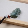 yigedan Jadeite Grade A Jade Good Luck and Prosperity Brave