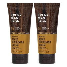 Every Man Jack Crema Espesante Para Barba, Fortalece, Espesa