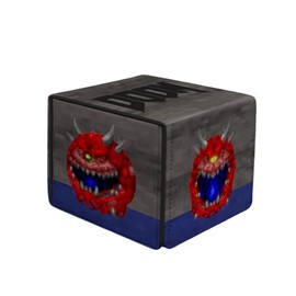 Caja para mazo Ultra Pro - Doom - Cajón de borde de alcoba Cacodemon para Bethesda