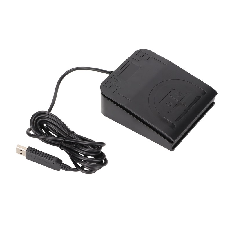 USB Foot Switch Pedal High Sensitivity Multifunctional Ergonomic Pedal Single