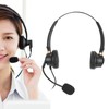 H600D‑2.5 Telephone Headset Call Center Noise Cancelling Corded Binaural Customer