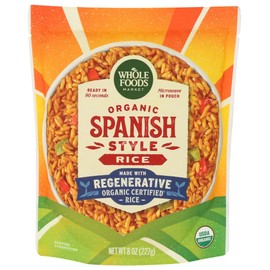 WHOLE FOODS MARKET Organic 90 Second Spanish Rice, 8 OZ
