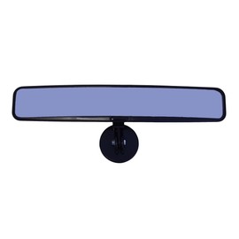Wide Magnetic Mirror, Black/Silver