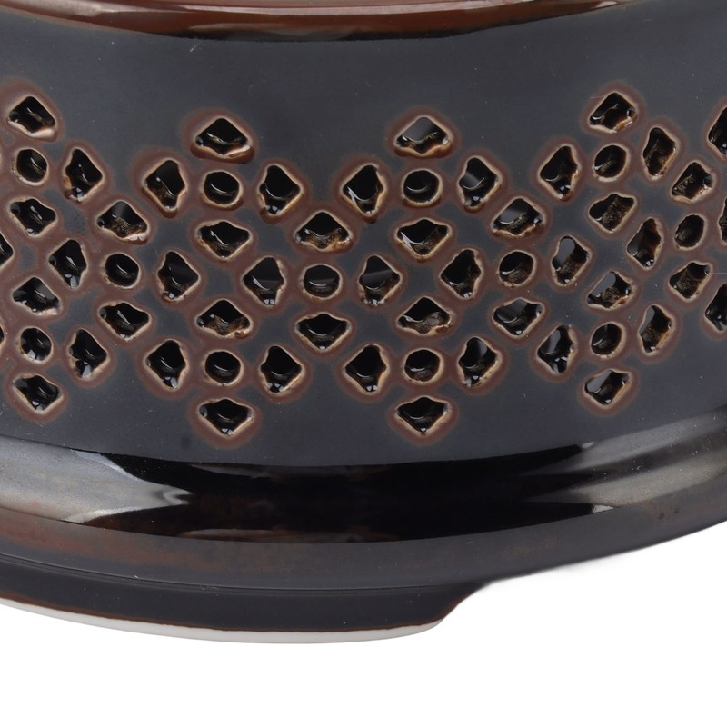 Teapot Warmer Tea Coffee Warmer Base Ceramic Heater with Spoon