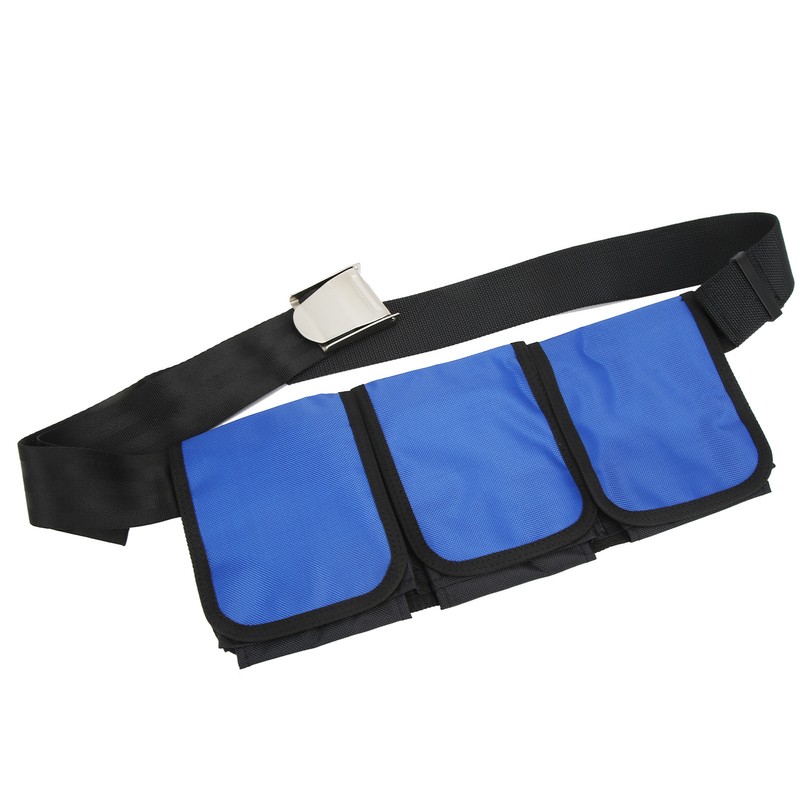 Diving Weight Belt Snorkeling 3 Pocket Weight Belt Quick Release