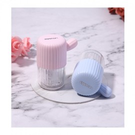 Soft Lens Washer Rotary Semi-Automatic Manual Lens barrel 1Lens washer-Pink 2ea