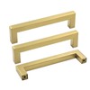 goldenwarm 10Pack 5in Brushed Gold Cabinet Pulls Gold Cabinet Handles