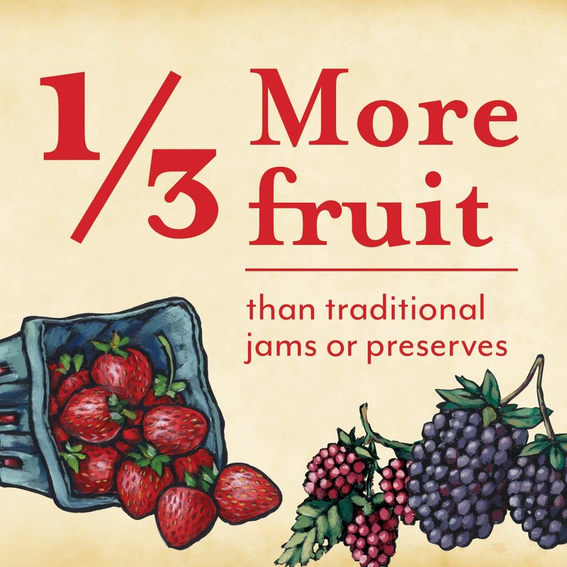 Oregon Growers, Red Raspberry, Non-GMO, Natural Fruit Spread, 12 Ounce