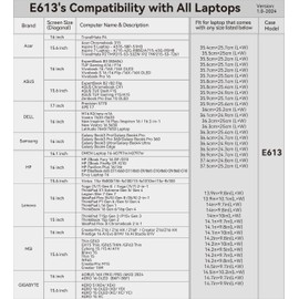 Smatree 16 inch Laptop Sleeve for ASUS Vivobook S 16X S5602,Vivobook 16/16X F1605,Vivobook 16X OLED K3605,Vivobook S 16 Flip,Vivobook Pro 16 K6602, Protective Laptop Case with Accessory Pocket (E613)