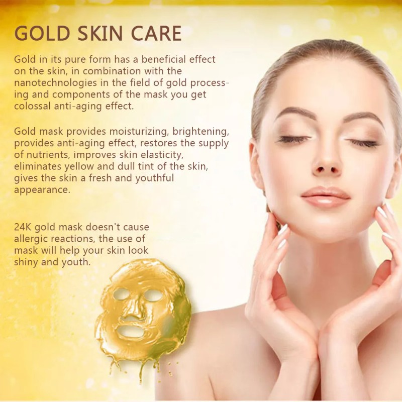 Aichun Beauty Gold Caviar Peel off Mask Face Rejuvenation Moisturizing