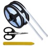 Caulk Tape 0.3" x 40' - White Waterproof Caulking Strip