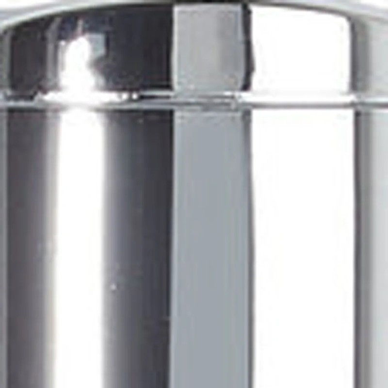 Homeroots Silver Heavy Duty Plastic Three Chamber Wall Mount Soap