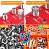 Miucoguier Thread Checker - 28 Nut & Bolt Thread Checker,