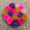 Felt Coaster for Drinks, Spiral Patterns Drink Coaster for Heat