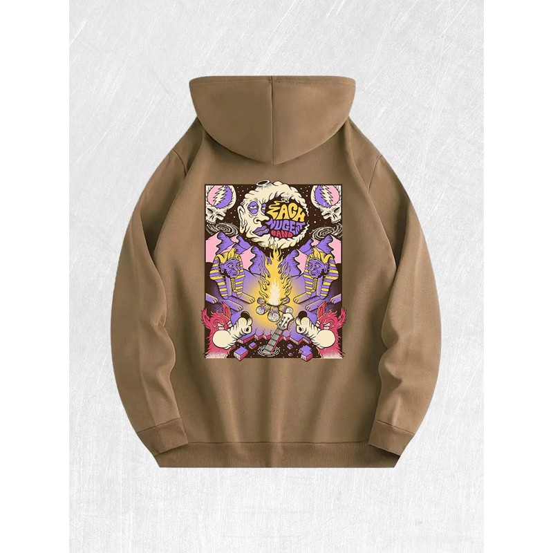 Psychedelic Rock Band Hoodie 100% Cotton US Warehouse 7 ColorsColor: