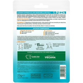 Garnier Express Aclara Mascarilla Anti Acné 23g