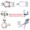 2-3/8" Chain Link Fence Gate Post Hinge - Use for