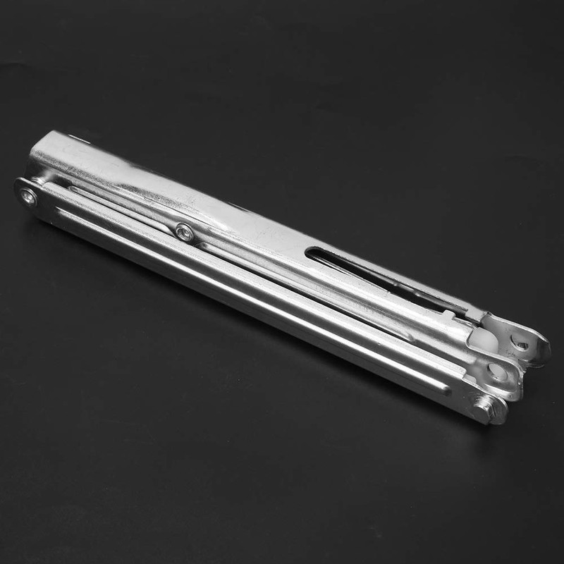 Multi-Level Folding Hinge, Zinc Alloy and Iron, Silver, 0-70 Degree