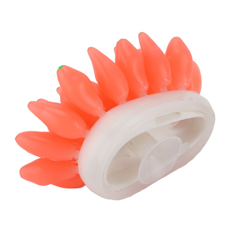 Aquarium Artificial Silicone Decoration Fish Tank Simulation Silicone Coral OrnamentRed