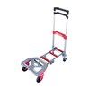 Milwaukee Hand Trucks 73333 Fold-Up Convertible Hand Truck, 4-Piece Frame,