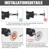 Pack of 10 Circular Saw Blades, Dremel Accessories, Cutting Discs,