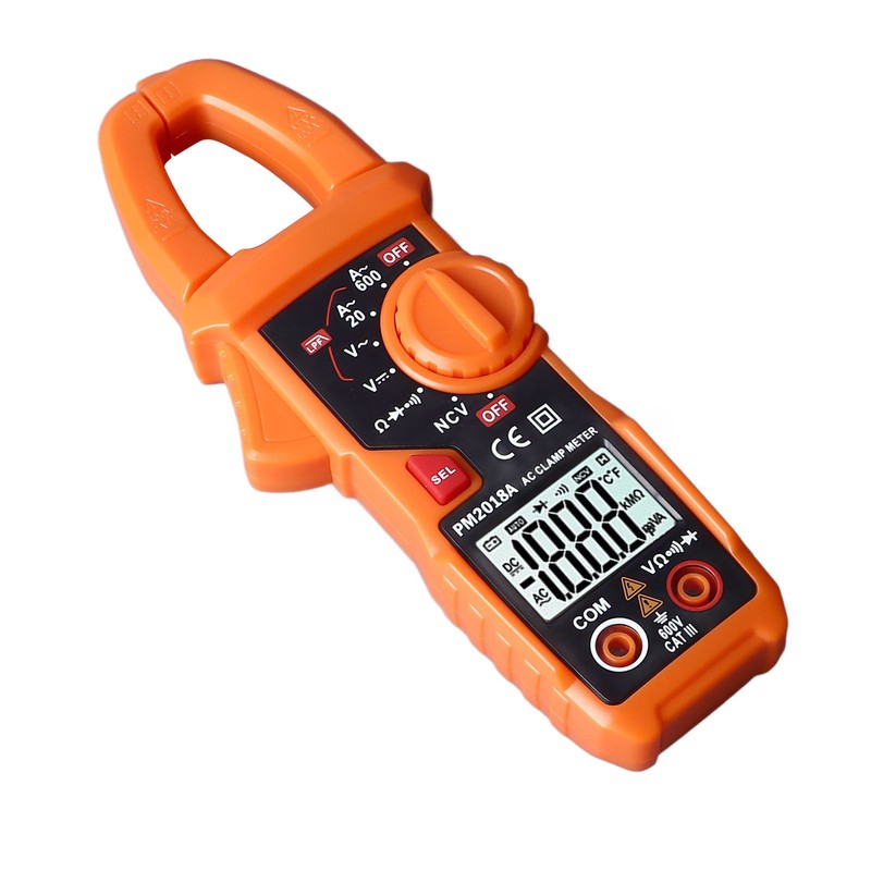 Clamp Multimeter High Accuracy Backlight Display Digital Clamp Amp Volt