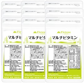 Health Supplement, Multivitamins, Folic Acid Plus, 14 Types of Multivitamins, Value 12 Months, 12 Bags, 360 Tablets