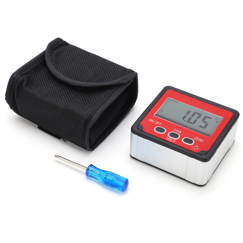 Magnetic Digital Level Angle Meter Gauge Digital Inclinometer Angle Finder
