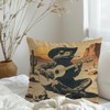 Funny Throw Pillow Covers 18x18, Western Cowboy Frog Decor