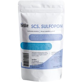 Hebbe - Sulfopon Coco-Sulfato de Sodio Natural y Biodegradable, 1 kg