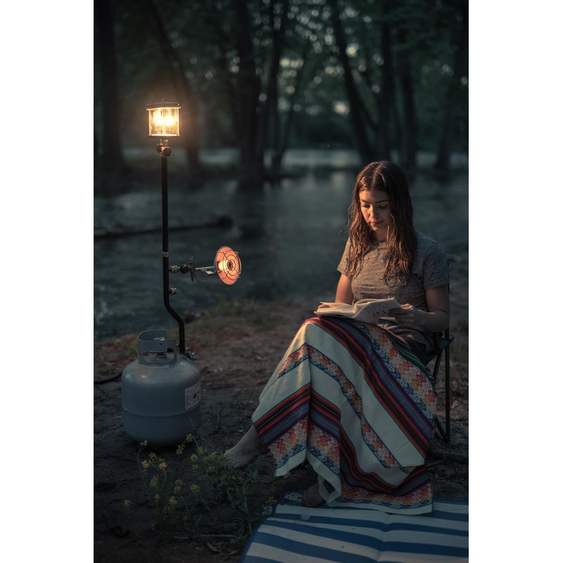 Stansport Portable Outdoor Propane Radiant Heater (195),Black