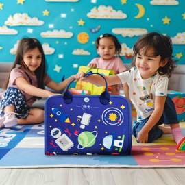 AS Sayeds - 91 in 1 Montesorri Busy board, Toys for 1 2 3 4 Year Old Boys/Girls, Educational Sensory Toy for Developing Fine Motor Skills, Safe and Portable, Travel Toy for Plane/Car